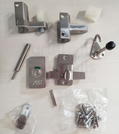 Toilet Partition Hardware Supply | Bathroom Partition Hardware